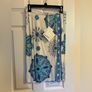Emilio Pucci - Blue & White Skirt - Size 44